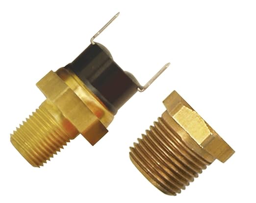 Thermo Switch. ⅛ NPT. ⅜ NPT. 180ºF.