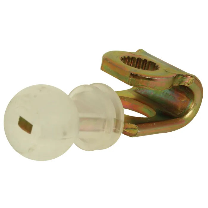 Articulación de palanca de cambios con rótula.