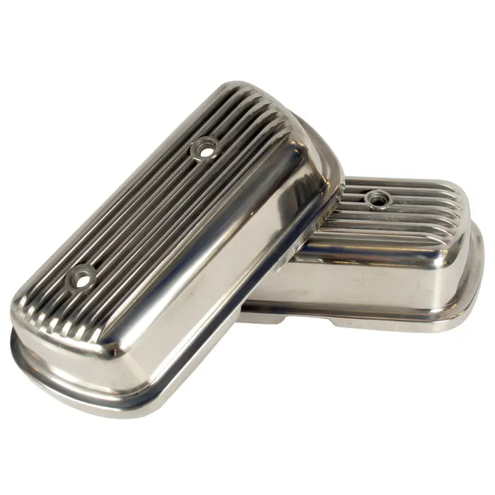 Rocker Cover Set, Aluminium, Bolt-On, 1200-1600cc: Beetle (1960-1979), T2 Bay (1968-1979), T1 (1960-1967)