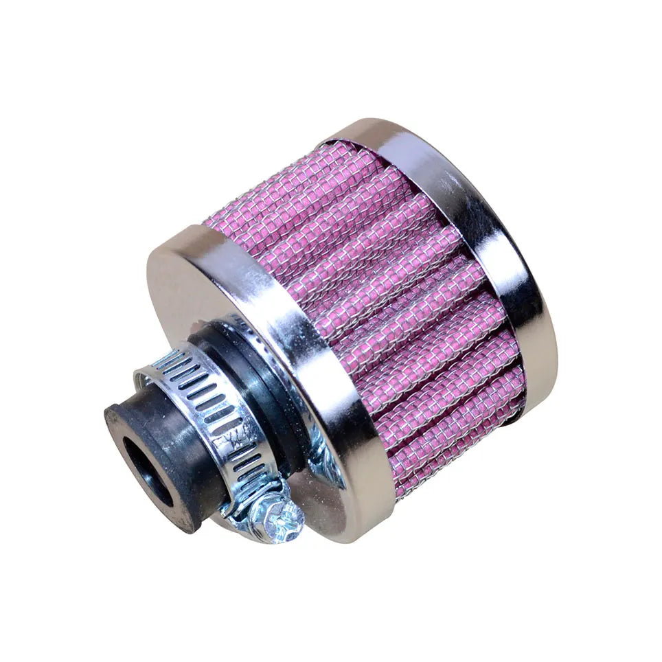 Oil Breather Filter with Chrome Top