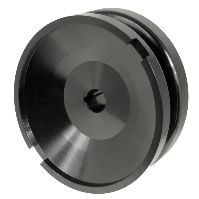 Billet Aluminium Dynamo/Alternator Pulley 1200-1600cc. Black Anodised.