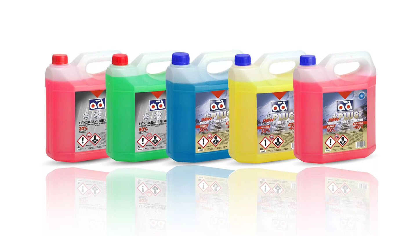 Kühlmittel/Kältemittel. 50%ige Mischung. Organisch. 5L
