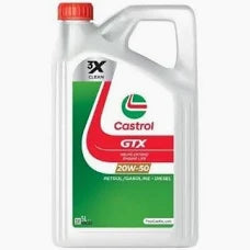 Castrol GTX 20W50 Engine Oil. 5L. (Mineral)