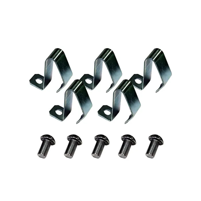 Hub Cap Clip and Rivet Kit: Beetle (1950-1967), T2 Bay (1968-1970), Splitscreen (1950-1967)