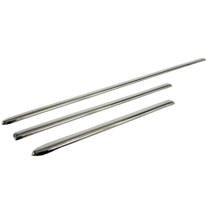 Dashboard Trim Set Three Piece Stainless Steel