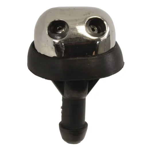 Washer Jet Stainless Steel Twin Outlet: Beetle (1950-1979), Beetle Cabrio (1950-1979)