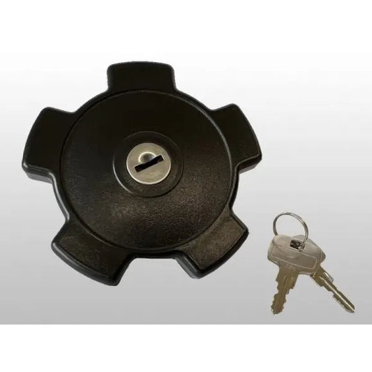 Locking Fuel Filler Cap. Non Vented. Black. Golf Mk1
