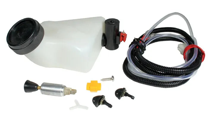 Washer Bottle and Pump 12 Volt Complete Kit