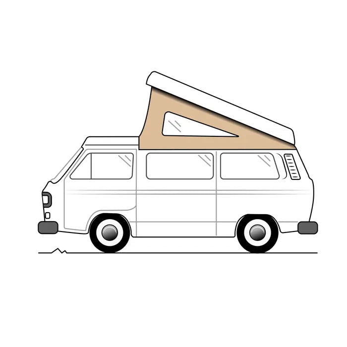 Westfalia Pop-Top Canvas in Beige