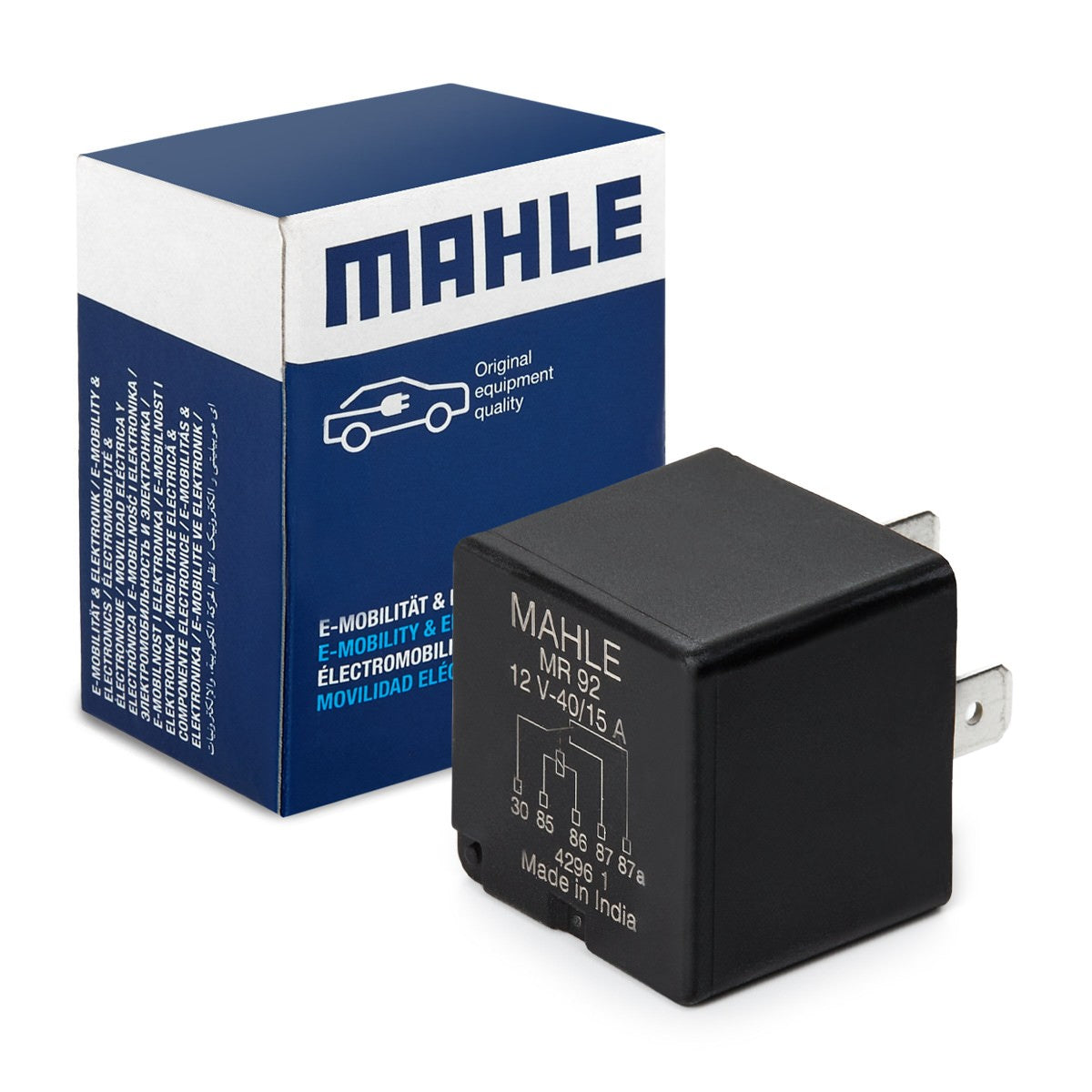 Multi Function Relay 12v. 5-Pin. 40 amp.