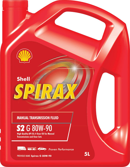 Gearbox Oil. Shell Spirax S2 G 80W90 (GL-4). 5L