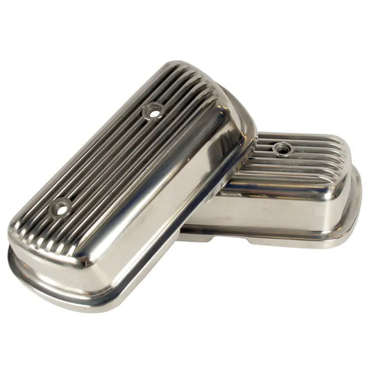 Rocker Cover Set, Aluminium, Bolt-On, 1200-1600cc: Beetle (1960-1979), T2 Bay (1968-1979), T1 (1960-1967)