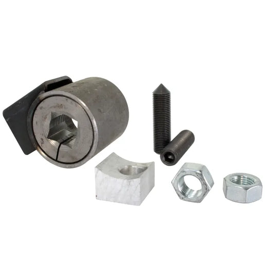 Weld-In Front Axle Beam Adjuster for King & Link Pin: Beetle (1950-1965), Karmann Ghia (1960-1965)