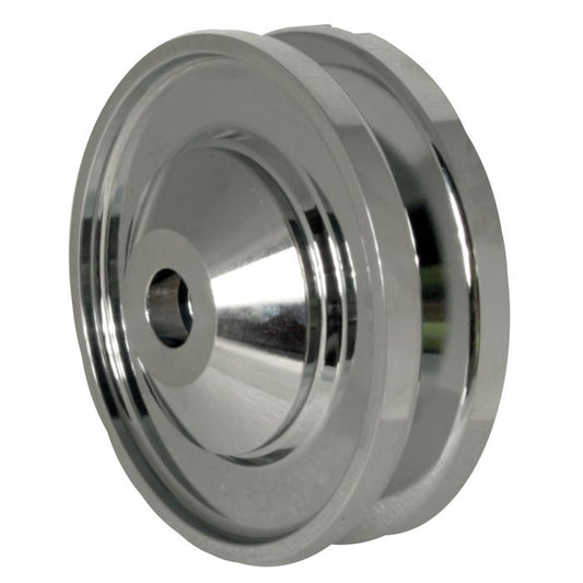 Billet Aluminium Dynamo/Alternator Pulley. 1200-1600cc. Chrome.