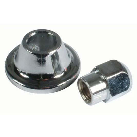 Chrome Nut and Washer for Dynamo or Alternator